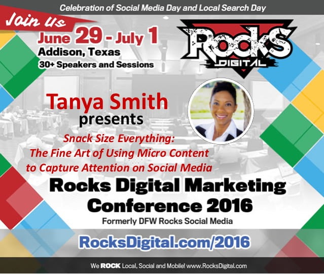 Tanya Smith Rocks Digital Marketing Conference Dallas 2016